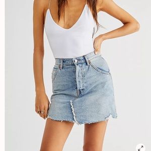 Free People Brea Cut Off Skirt Size: 26